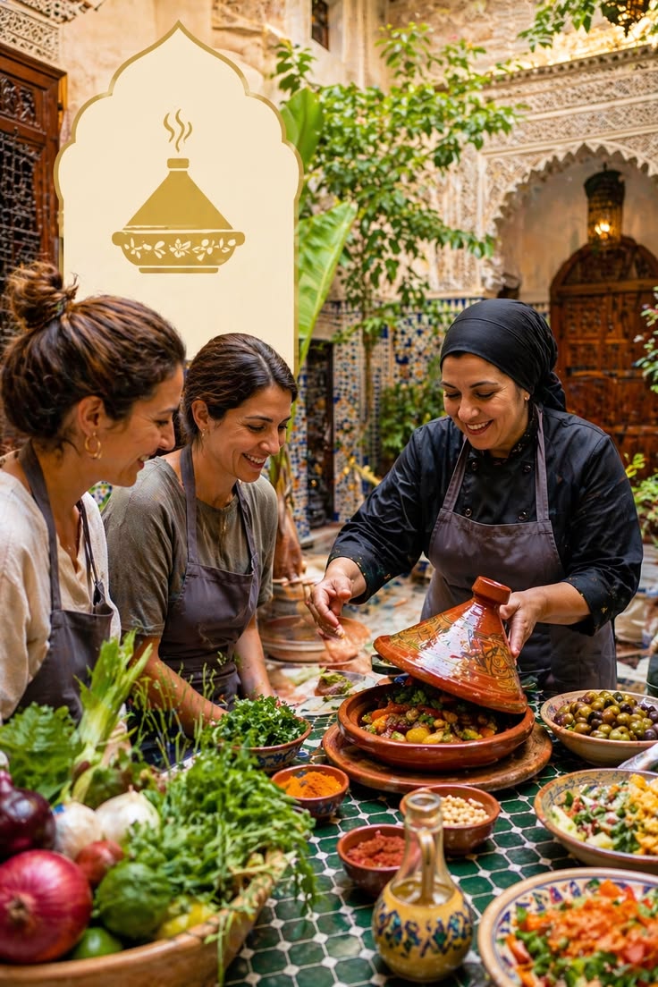 Moroccan Cooking Class in Marrakech | Cooking Class with a Local Chef & Tasting